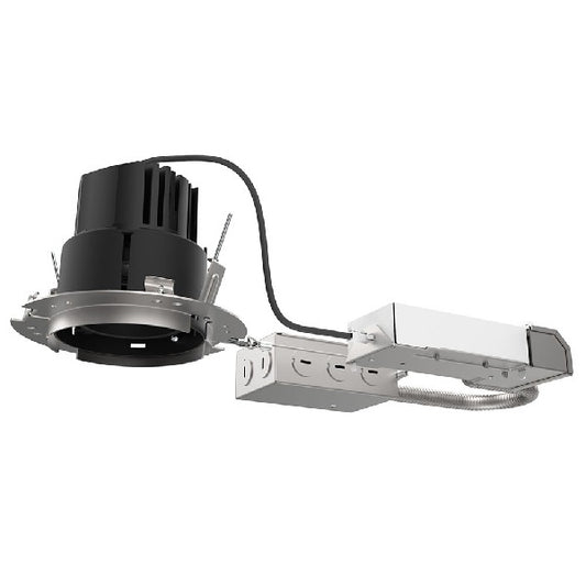 Juno Aculux INIT3 DR 15LM 30K 90CRI 25D EZ1 MVOLT Recessed Lighting 3" Non IC Remodel Housing, 1500 Lumens, 3000K Color Temperature, 90 CRI, 25 Degree Beam, eldoLED 0-10V Dimming, 120-277V