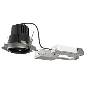 Juno Aculux INIT3 DR 15LM 30K 80CRI 50D FPC 120 Recessed Lighting 3" Non IC Remodel Housing, 1500 Lumens, 3000K Color Temperature, 80 CRI, 50 Degree Beam, Phase Cut Dimming, 120V