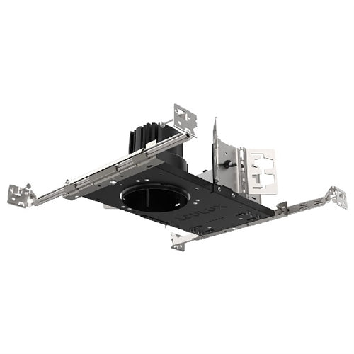 Juno Aculux INIT3 D 08LM 40K 80CRI 25D GZ1 MVOLT 3" Non-IC New Construction Housing, 800 Lumens, 4000K, 80 CRI, 25 Degrees Beam, 0-10V Linear 1% Min Driver, 120-277V