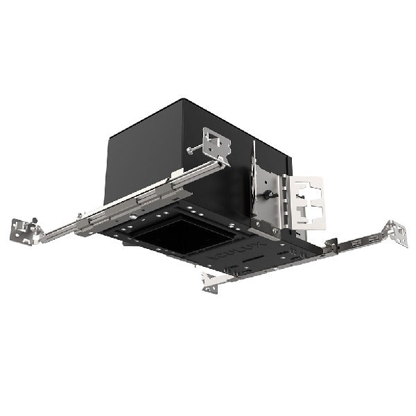 Juno Aculux INIT3SQ D 08LM 30K 90CRI 50D FPC 120 ICAT Recessed Lighting 3" Square  IC New Construction Housing, 800 Lumens, 3000K, 90 CRI, 50 Degree Beam, Phase Cut Dimming & 0-10V, 120V