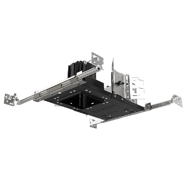 Juno Aculux INIT3SQ D 15LM 35K 80CRI 50D FPC 120 Recessed Lighting 3" Square  Non IC New Construction Housing, 1500 Lumens, 3500K, 80 CRI, 50 Degree Beam, Phase Cut Dimming & 0-10V, 120V