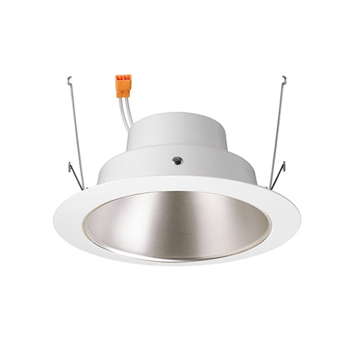 Juno J6RL G4N DC 09LM 27K 90CRI 120 FRPC HZWH Recessed Lighting 6" Gen 4 Retrofit LED Downlight Trim Module 900 Lumens, 2700K color Temperature, Haze Cone, White Trim, Less Medium Base Socket Adapter