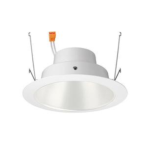 Juno J6RL G4N DC 09LM 27K 90CRI 120 FRPC WWH Recessed Lighting 6" Gen 4 Retrofit LED Downlight Trim Module 900 Lumens, 2700K color Temperature, White Cone, White Trim, Less Medium Base Socket Adapter