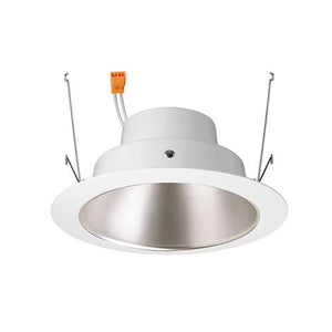 Juno J6RL G4 DC 06LM 27K 90CRI 120 FRPC HZWH Recessed Lighting 6" Gen 4 Retrofit LED Downlight Trim Module 600 Lumens, 2700K Color Temperature, Haze Cone, Less Medium Base Socket Adapter