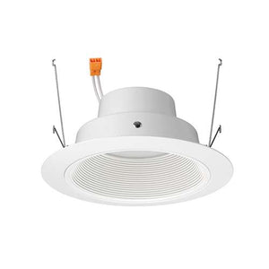 Juno J6RL G4 DB 09LM 30K 90CRI 120 FRPC WWH Recessed Lighting 6" Gen 4 Retrofit LED Downlight Trim Module 900 Lumens, 3000K color Temperature, White Baffle, White Trim, Less Medium Base Socket Adapter