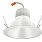 Juno Recessed Lighting J6RLG3-27K-6-WHW 6" Retrofit LED Downlight Trim Module 600 Lumens, 2700K Color Temperature, White Cone, Less Medium Base Socket Adapter
