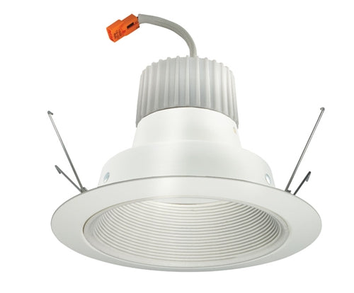 Juno Recessed Lighting J6RLG3-35K-9-WWH 6" Retrofit LED Downlight Trim Module 900 Lumens, 3500K color Temperature, White Baffle, White Trim, Less Medium Base Socket Adapter