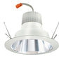 Juno Recessed Lighting J6RLG3-3K-6-CLW 6" Retrofit LED Downlight Trim Module 600 Lumens, 3000K Color Temperature, Clear Cone, Less Medium Base Socket Adapter