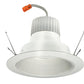 Juno Recessed Lighting J6RLG3-3K-9-WWH 6" Retrofit LED Downlight Trim Module 900 Lumens, 3000K color Temperature, White Baffle, White Trim, Less Medium Base Socket Adapter