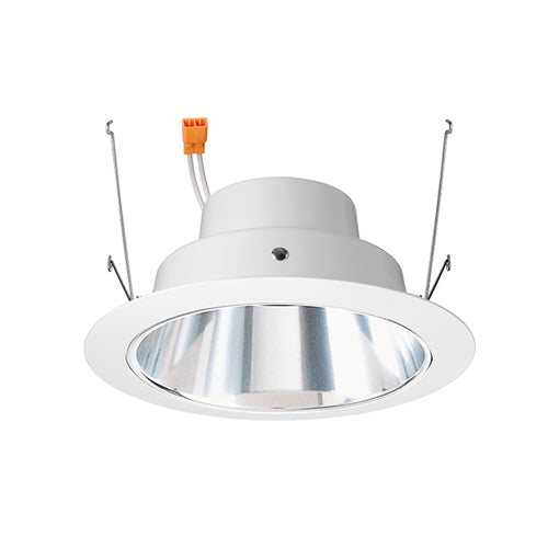 Juno Recessed Lighting J6RLG4-3K-6-CLW 6" Gen 4 Retrofit LED Downlight Trim Module 600 Lumens, 3000K Color Temperature, Clear Cone, Less Medium Base Socket Adapter