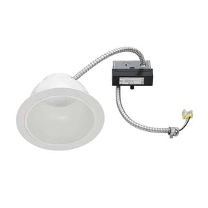 Juno JCLR6S 20LM 27K 90CRI MVOLT ZT WWH Recessed Lighting 6" LED Retrofit Trim for 6" - 6 1/2" Commercial Rough-In Section, 2000 Lumens, 2700K Color Temperature, 90 CRI, 120-277V, White Finish