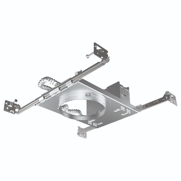 Juno JPDZ4RDNCMF 120 FRPC U Recessed Lighting Podz 4" Round New Construction Mounting Frame, 120V Forward/Reverse Phase Cut, 5% Dim