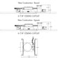 Juno JPDZ6NCMF 120 FRPC Recessed Lighting Podz 6" New Construction Mounting Frame for Round and Square Trim Module, 120V Forward/Reverse Phase Cut, 5% Dim