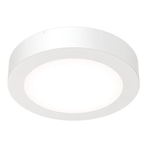 Juno JSBC 4IN SWW2 90CRI WL CP6 MW M2 11.8W LED Surface Mount Downlight, 840 Lumens, Switchable CCT 3000K/4000K/5000K, 90 CRI, 120V, Matte White, 6 Contractor Pack