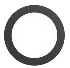 Juno JSBCTRIM 4IN MB 4" Juno SlimBasics Surface Mount Trim Ring, Matte Black