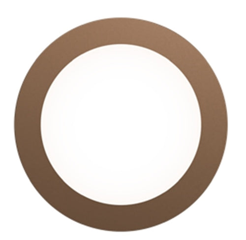 Juno JSBCTRIM 6IN BZ 6" Juno SlimBasics Surface Mount Trim Ring, Bronze