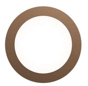 Juno JSBCTRIM 6IN BZ 6" Juno SlimBasics Surface Mount Trim Ring, Bronze