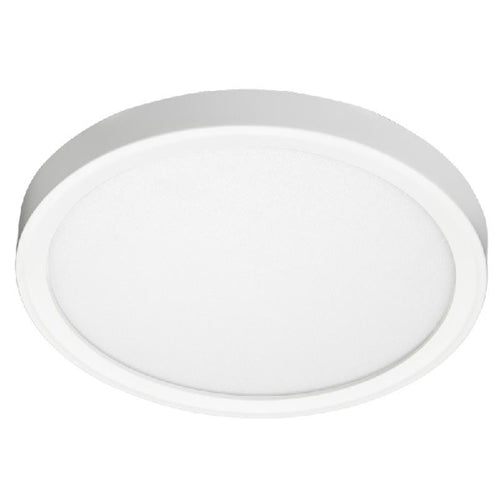 Juno JSF 11IN 13LM SWW5 90CRI MVOLT ZT WH Recessed Lighting 11" LED Round SlimForm Surface Downlight, 1300 Lumens, 120-277V, 0-10V Dimming, White