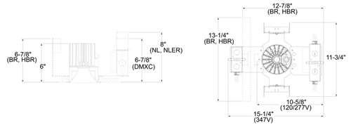 Juno L4 08LM 27K 277 G4 97CRI DALI Indy 4" Round New Construction Housing, 800 Lumens, 2700K Color Temperature, 277 Volt, Generation 4, 97 CRI, DALI Control Dimming