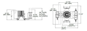 Juno L4 33LM 30K MVOLT G4 90CRI ZT 4" New Construction Housing, 3300 Lumens, 3000K, 120-277V, Generation 4, 90 CRI, 0-10V Dimming to 10% Min
