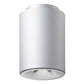 Juno LC8S 33LM 35K MVOLT S G4 80CRI DMXR BR Indy 8" Round Cylinder Surface Mount L-Series, 3300 Lumens, 3500K Color Temp, 120-277V, Silver Cylinder, Gen 4, 80 CRI, DMX/RDM Driver, Emergency Battery Pack
