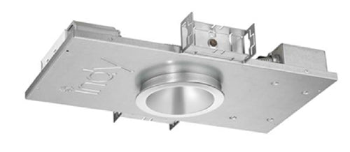 Juno LLP4 28LM 50K MVOLT G4 90CRI EZ1 HW BD Indy 4" Round Low Profile New Construction LED Housing,5000K, 120-277V, Gen 4, 90 CRI, eldoLED 0-10V ECOdrive Linear Dim to 1%, Hyperbolic Wide Trim, Black Diffuse Finish
