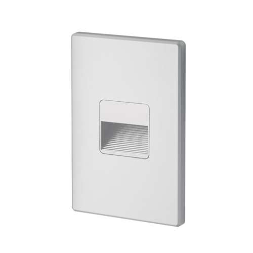 Juno Step Light LMS 30K CTO 120 RPC WH Indoor LED, 2W 120V Dimmable Driver, 3000K Light Color, Cutoff Optic, White Textured
