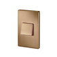 Juno Step Light LMS 40K HD 120 RPC BZ Indoor LED, 2W 120V Dimmable Driver, 4100K Light Color, Hood Optic, Bronze Plated