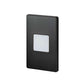 Juno Step Light LMS 40K MKR 120 RPC BL Indoor LED, 2W 120V Dimmable Driver, 4100K Light Color, Opal Marker Optic, Black Textured