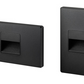 Juno Step Light LMS-41K-C-BL Indoor LED, 2W 120V Dimmable Driver, 4100K Light Color, Cutoff Optic, Black Textured