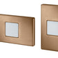 Juno Step Light LMS-41K-M-BZ Indoor LED, 2W 120V Dimmable Driver, 4100K Light Color, Opal Marker Optic, Bronze Plated