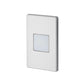Juno Step Light LMS 30K MKR 120 RPC WL WH Outdoor/Wet Location LED, 2W 120V Dimmable Driver, 3000K Light Color, Opal Marker Optic, White Textured