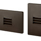 Juno Step Light LMSW-3K-L-BZ Outdoor/Wet Location LED, 2W 120V Dimmable Driver, 3000K Light Color, Louver Optic, Bronze Textured