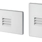 Juno Step Light LMSW-3K-L-WH Outdoor/Wet Location LED, 2W 120V Dimmable Driver, 3000K Light Color, Louver Optic, White Textured