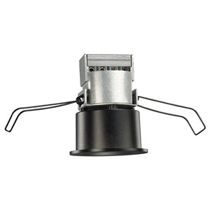 Juno Recessed Lighting MD1LG2-35K-SP-BL 2-1/4" Mini LED Downlight 3500K Spot Beam Spread, Black Finish