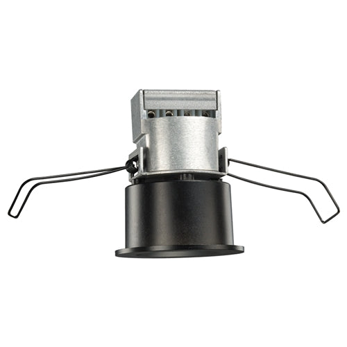 Juno Recessed Lighting MD1LG2-41K-SP-BL 2-1/4" Mini LED Downlight 4100K Spot Beam Spread, Black Finish