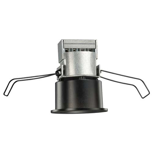 Juno MD1LG2 RD 03LM 27K 90CRI FL BL Recessed Lighting 2-1/4" Mini LED Downlight, 2700K, 90 CRI, Flood Beam Spread, Black Finish