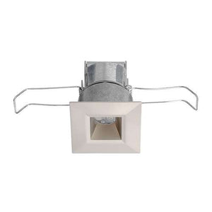 Juno MD1LG2 SQ 03LM 40K 80CRI SP SN Recessed Lighting 2-1/4" Mini LED Square Downlight 4100K Spot Beam Spread, Satin Nickel Finish