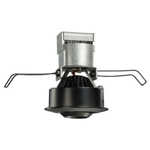 Juno MG1LG2 RD 03LM 27K 80CRI NFL BL Recessed Lighting 2-5/8" LED Mini LED Gimbal 2700K Narrow Flood Spread, Black Finish