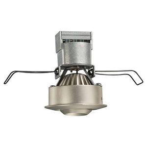 Juno MG1LG2 RD 03LM 40K 80CRI SP SN Recessed Lighting 2-5/8" LED Mini LED Gimbal 4100K Spot Beam Spread, Satin Nickel Finish
