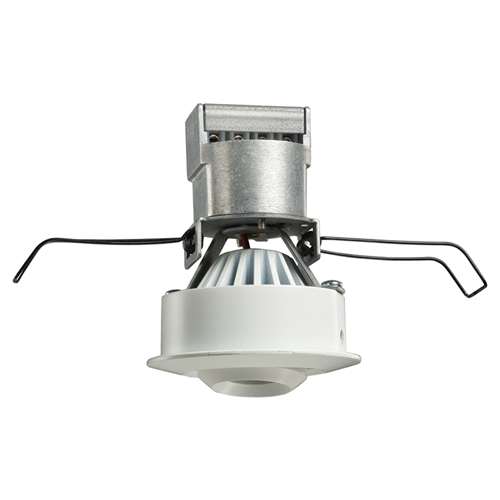 Juno MG1LG2 RD 03LM 30K 90CRI NFL WH Recessed Lighting 2-5/8" LED Mini LED Gimbal Downlight, 3000K, 90 CRI, Narrow Flood Beam Spread, White Finish