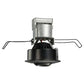 Juno MG1LG2 RD 03LM 35K 90CRI SP BL Recessed Lighting 2-5/8" LED Mini LED Gimbal Downlight, 3500K, 90 CRI, Spot Beam Spread, Black Finish