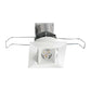 Juno MG1LG2 SQ 03LM 35K 90CRI NFL WH Recessed Lighting 2-11/16" Mini LED Gimbal Square Downlight, 3500K, 90 CRI, Narrow Flood Beam Spread, White Finish