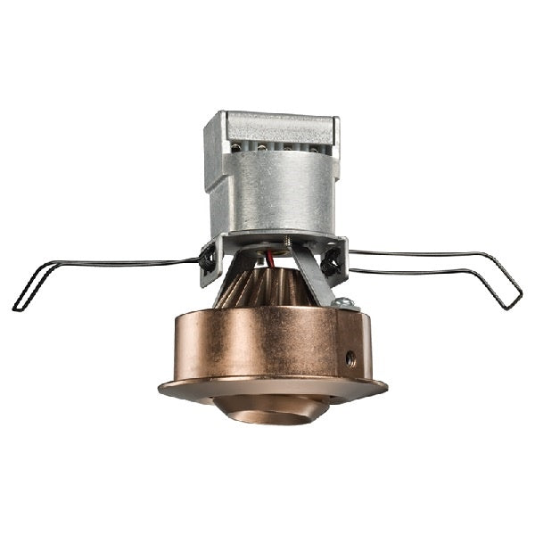 Juno MG1LG2 RD 03LM 40K 80CRI NFL BRZ Recessed Lighting 2-5/8" LED Mini LED Round Gimbal 4000K Narrow Flood Beam Spread, Bronze Finish