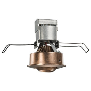 Juno MG1LG2 RD 03LM 40K 80CRI NFL BRZ Recessed Lighting 2-5/8" LED Mini LED Round Gimbal 4000K Narrow Flood Beam Spread, Bronze Finish