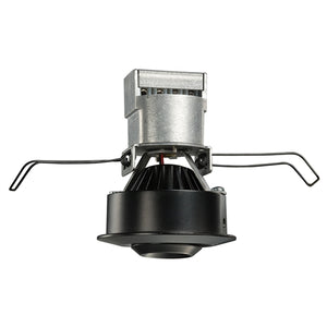 Juno Recessed Lighting MG1LG2-3K-SP-BL 2-5/8" LED Mini LED Gimbal 3000K Spot Beam Spread, Black Finish
