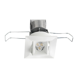 Juno Recessed Lighting MGSLG2-3K-FL-WH 2-11/16" Mini LED Gimbal Downlight 3000K Flood Beam Spread, White Finish