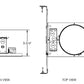 Juno Recessed Lighting QC6 6" Quick Connect New Construction LED Housing Compatible with 6RLD Series
