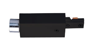 Juno Track Lighting R34 RP BL Trac Lites Conduit Feed Reversed Polarity, Black Color