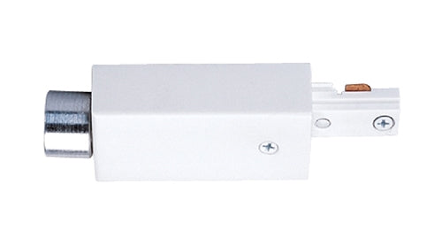 Juno Track Lighting R34 RP WH Trac Lites Conduit Feed Reversed Polarity, White Color